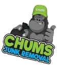 Chums Junk Removal gorilla mascot